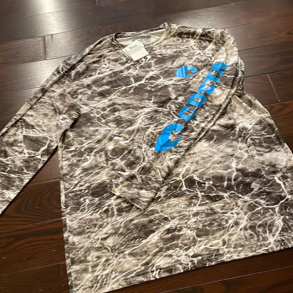 Men’s long sleeve UPF 50 Costa Sun shirt Large